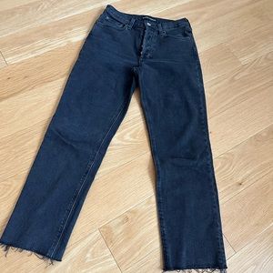 Aritzia Denim Forum Arlo high rise straight